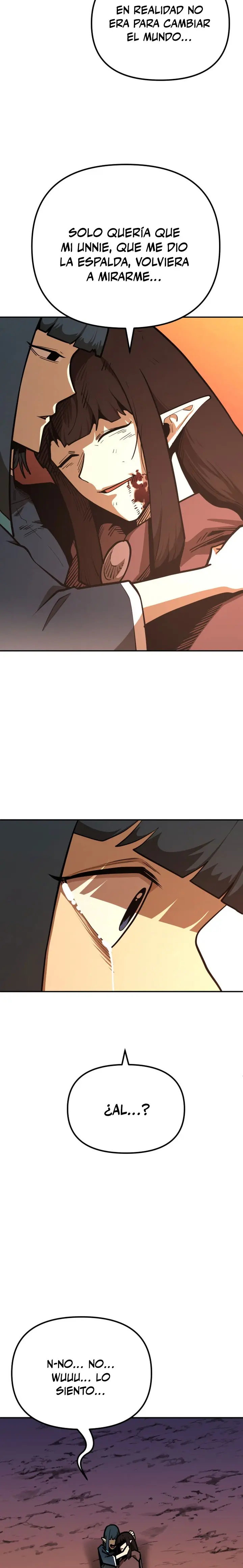 El hombre más guapo se convirtió en esqueleto Capitulo 88 página 34