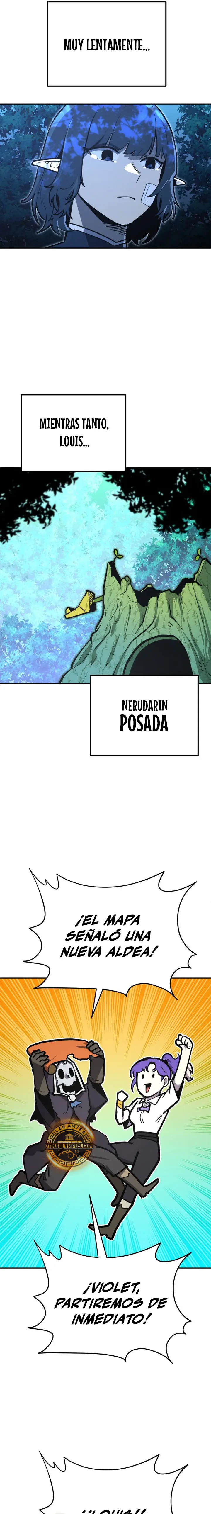 El hombre más guapo se convirtió en esqueleto Capitulo 88 página 38