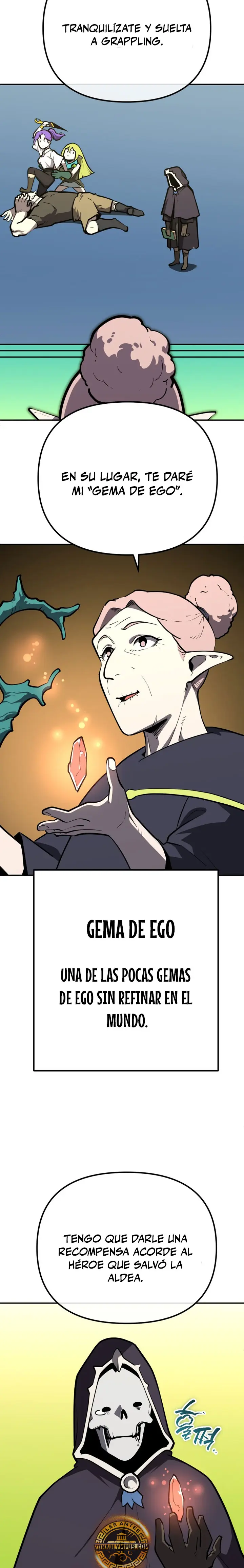 El hombre más guapo se convirtió en esqueleto Capitulo 89 página 12