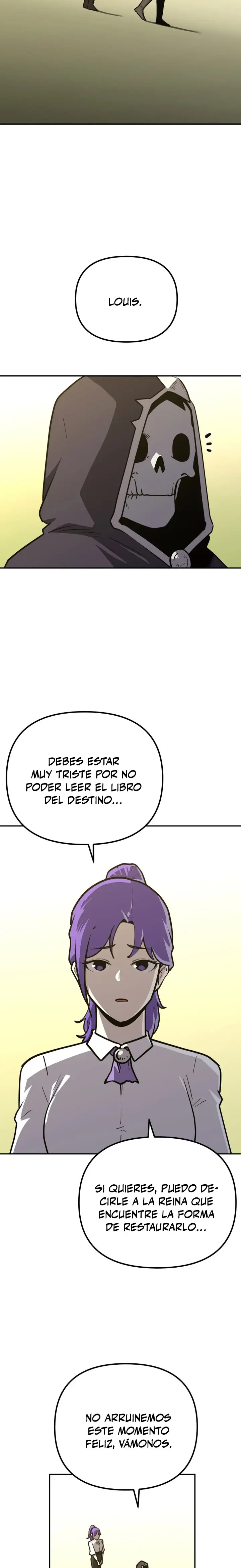 El hombre más guapo se convirtió en esqueleto Capitulo 89 página 22