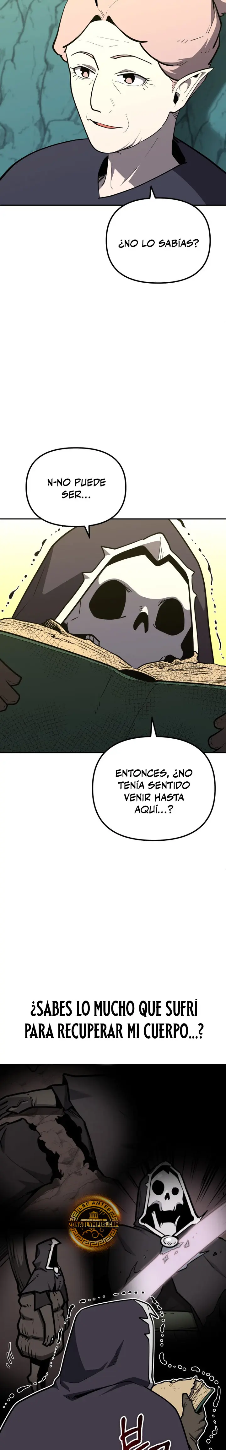 El hombre más guapo se convirtió en esqueleto Capitulo 89 página 9