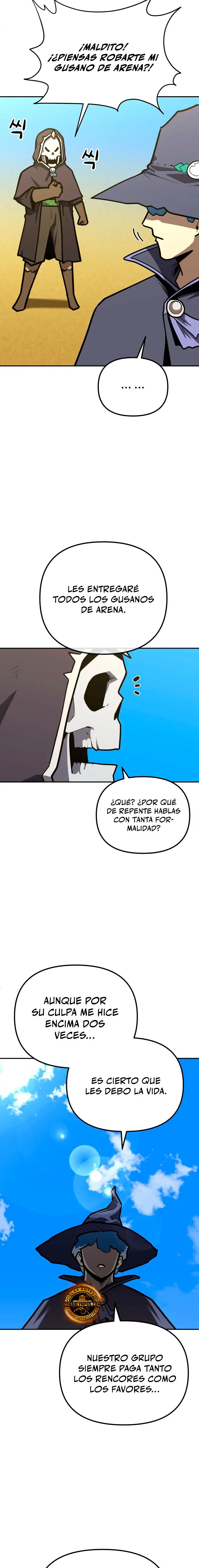 El hombre más guapo se convirtió en esqueleto Capitulo 91 página 23