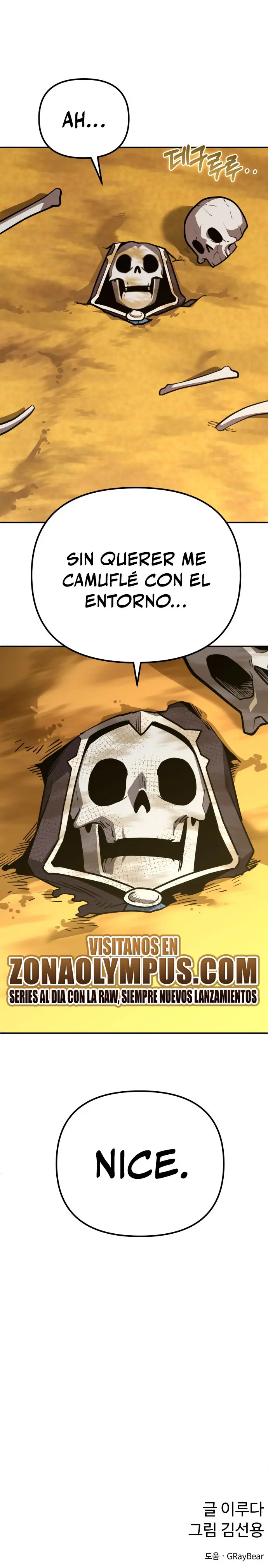 El hombre más guapo se convirtió en esqueleto Capitulo 91 página 28