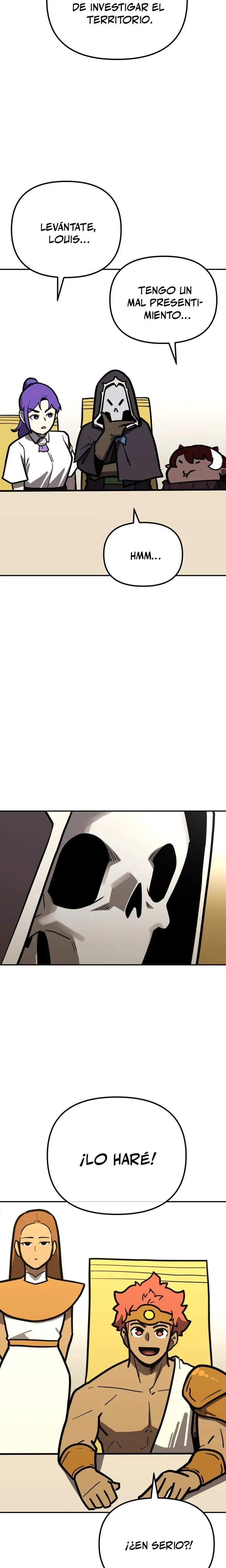 El hombre más guapo se convirtió en esqueleto Capitulo 93 página 12