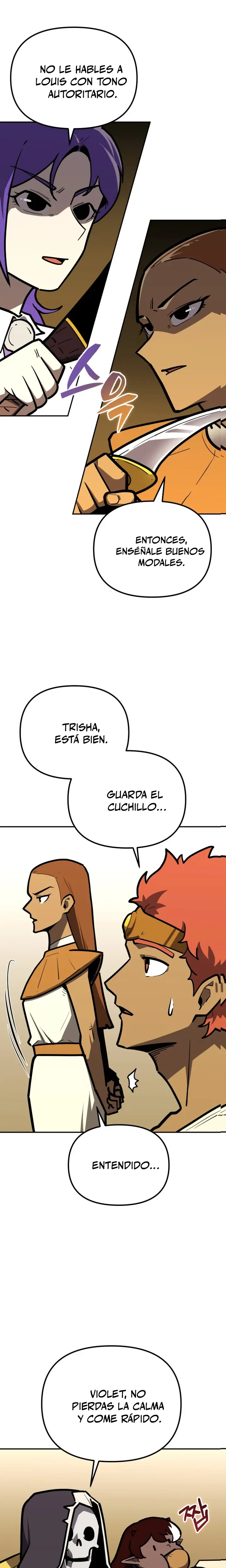 El hombre más guapo se convirtió en esqueleto Capitulo 93 página 7