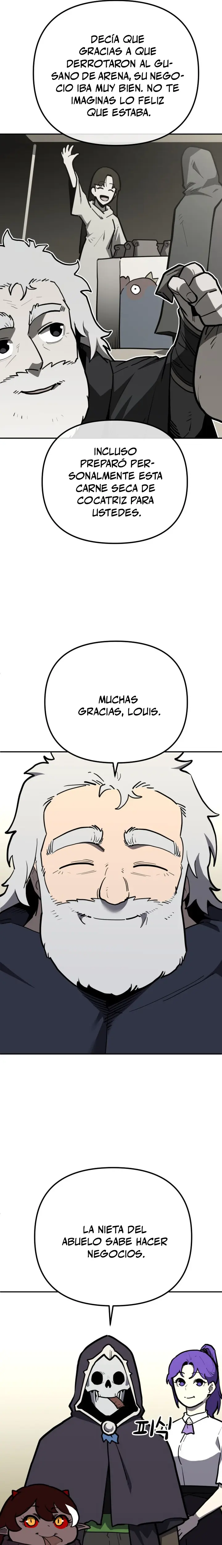 El hombre más guapo se convirtió en esqueleto Capitulo 94 página 16