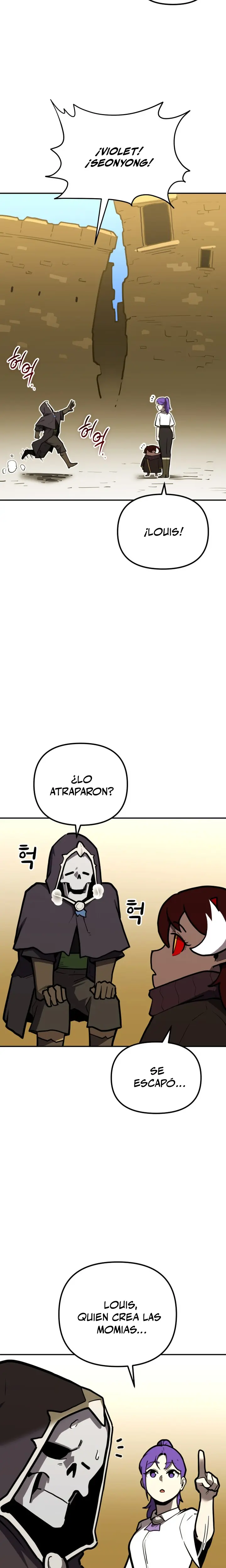 El hombre más guapo se convirtió en esqueleto Capitulo 94 página 9
