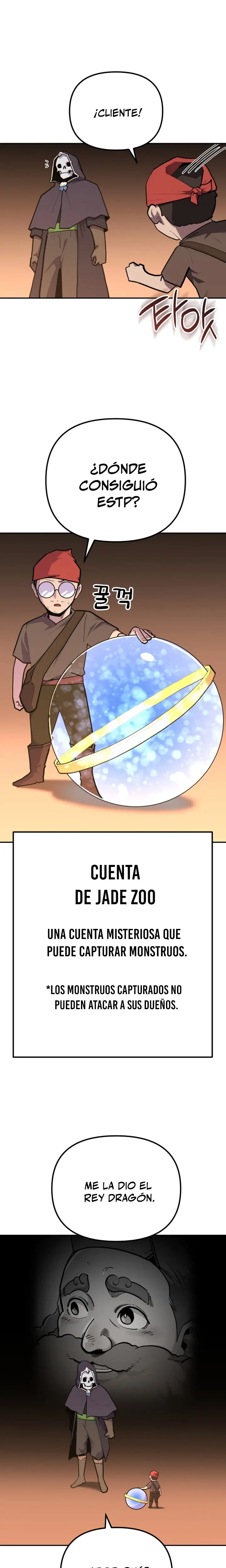 El hombre más guapo se convirtió en esqueleto Capitulo 95 página 9