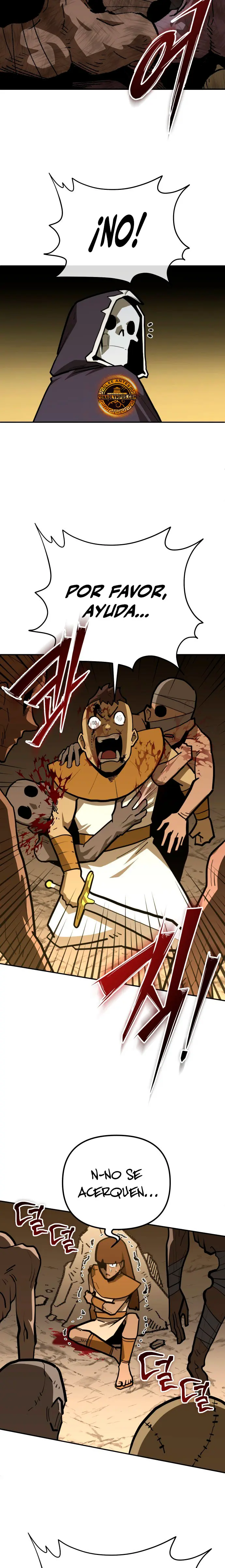 El hombre más guapo se convirtió en esqueleto Capitulo 96 página 10