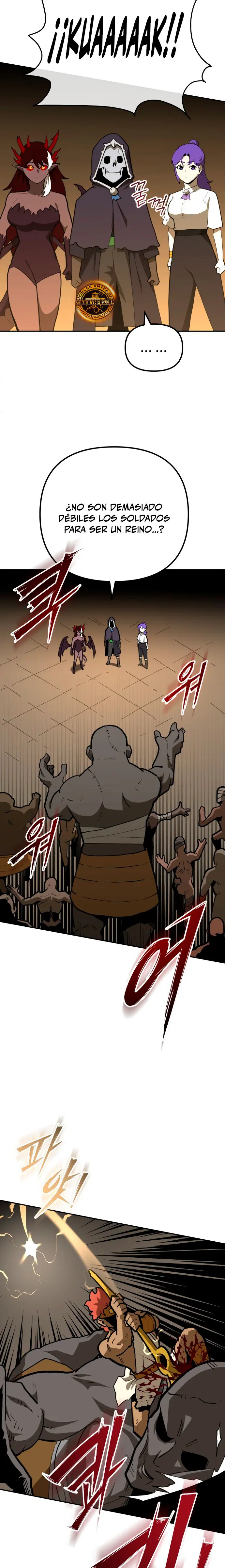 El hombre más guapo se convirtió en esqueleto Capitulo 96 página 11