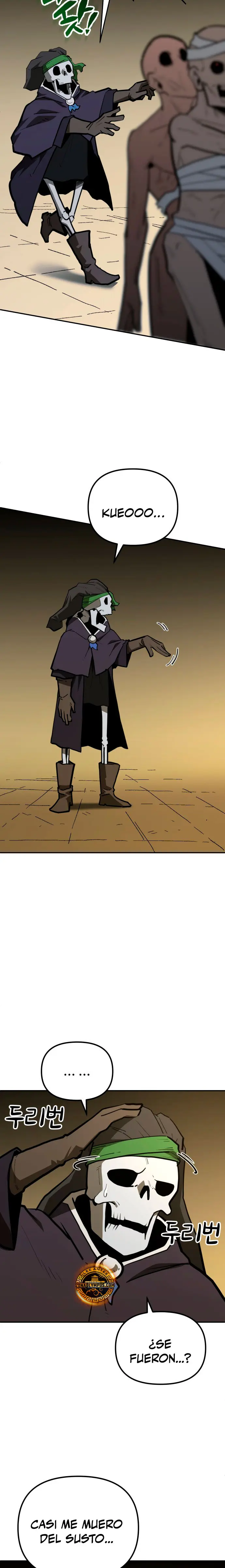 El hombre más guapo se convirtió en esqueleto Capitulo 96 página 6