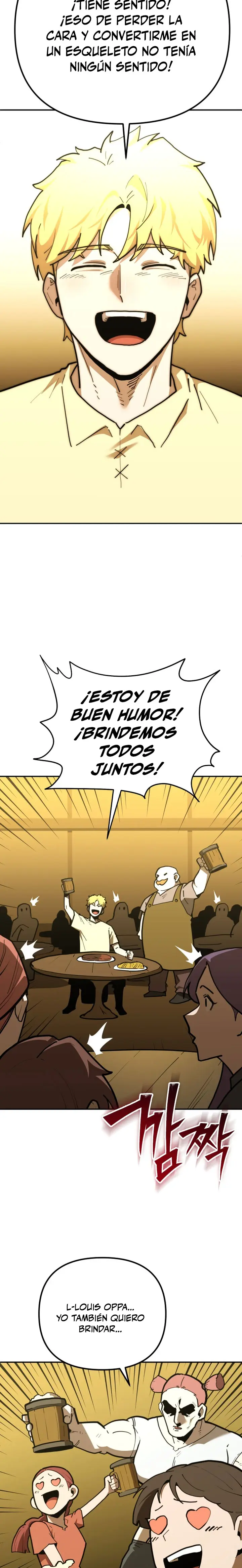 El hombre más guapo se convirtió en esqueleto Capitulo 98 página 10