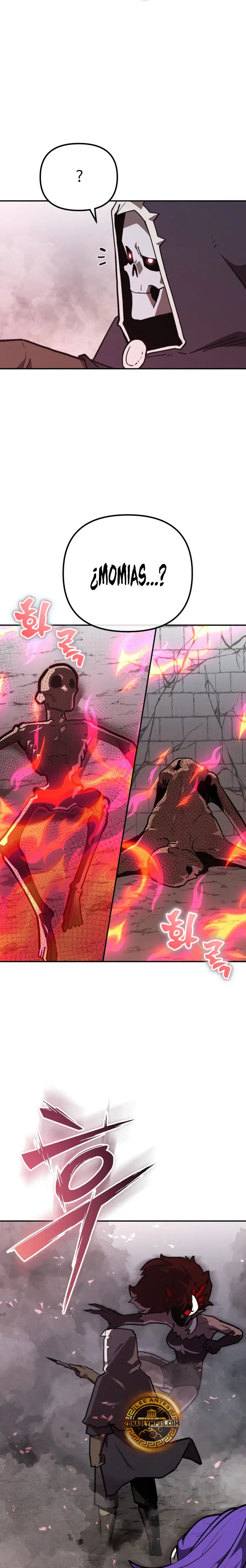 El hombre más guapo se convirtió en esqueleto Capitulo 98 página 14