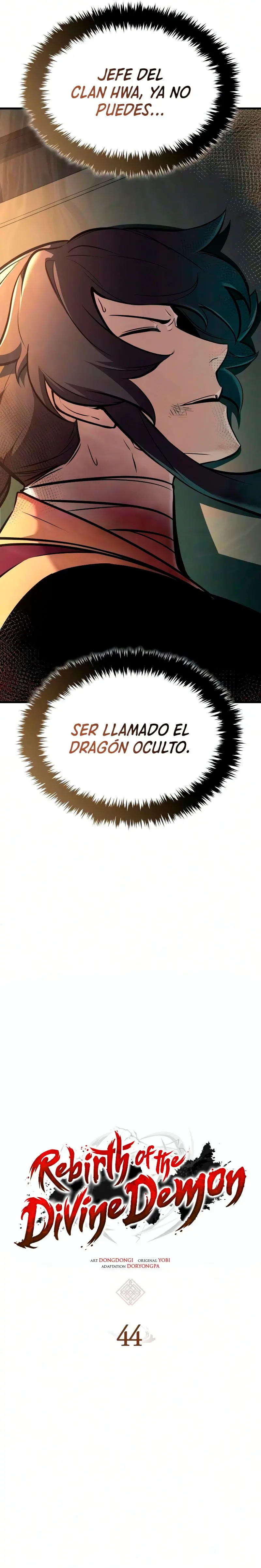 El renacimiento del Demonio Divino Capitulo 44 página 19