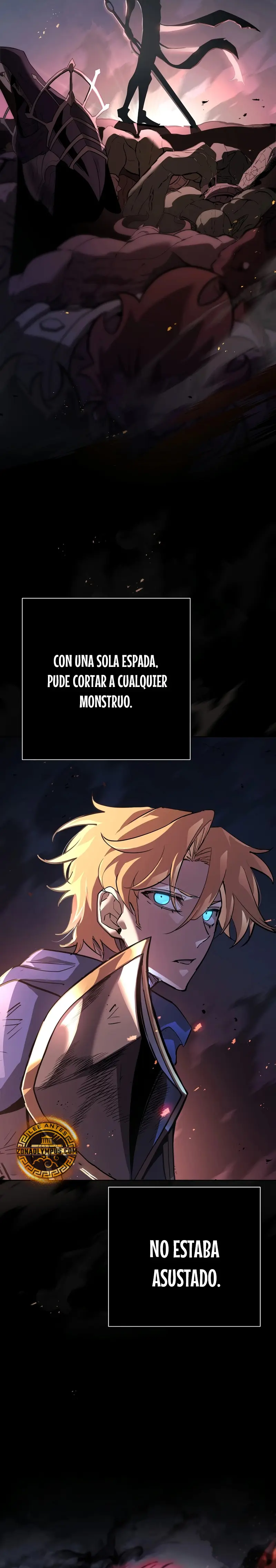El Dios de la Espada de un Mundo Destruido Capitulo 1 página 8