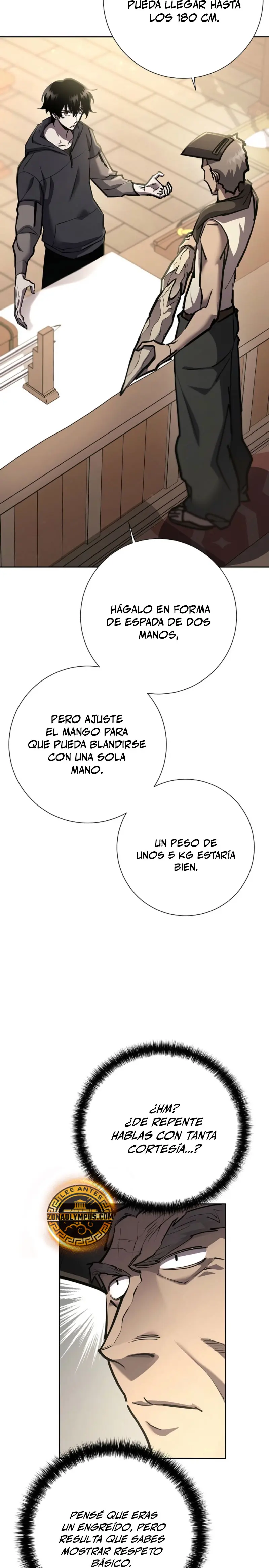 El Dios de la Espada de un Mundo Destruido Capitulo 26 página 9
