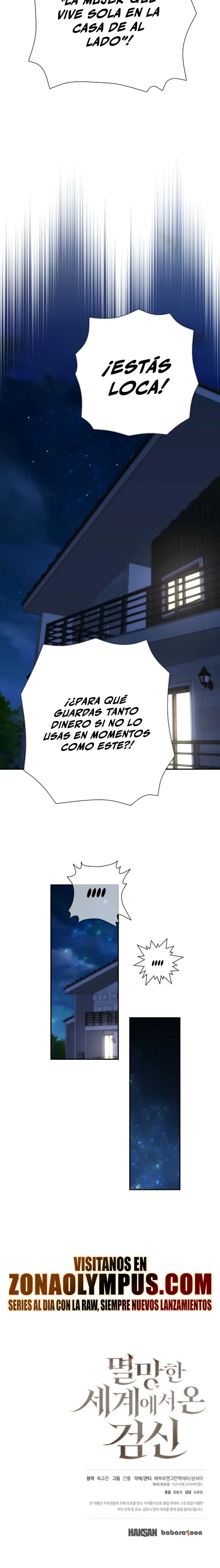 El Dios de la Espada de un Mundo Destruido Capitulo 46 página 34