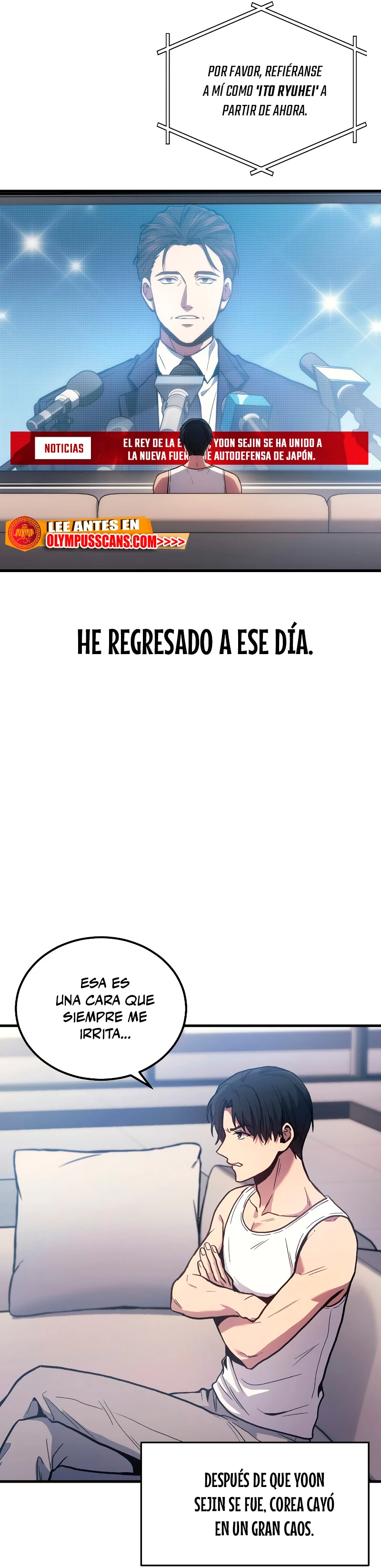 El Dios Marcial que Regresó al nivel 2 Capitulo 2 página 8