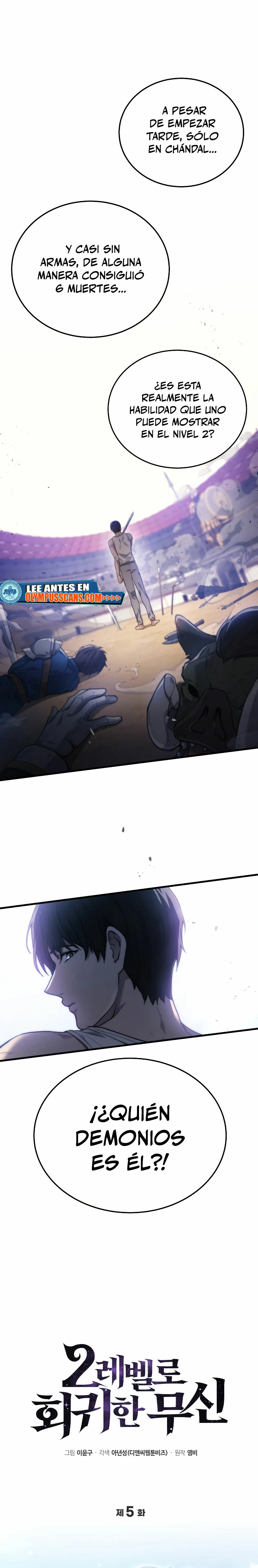 El Dios Marcial que Regresó al nivel 2 Capitulo 5 página 5