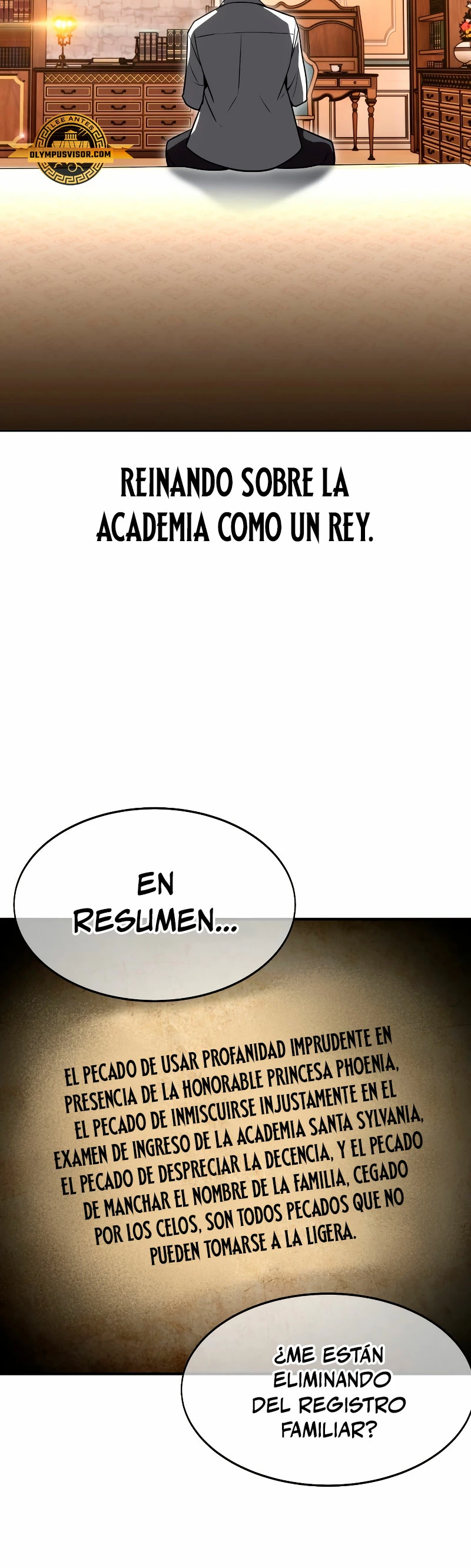 Guia de supervivencia del extra de la academia Capitulo 1 página 3