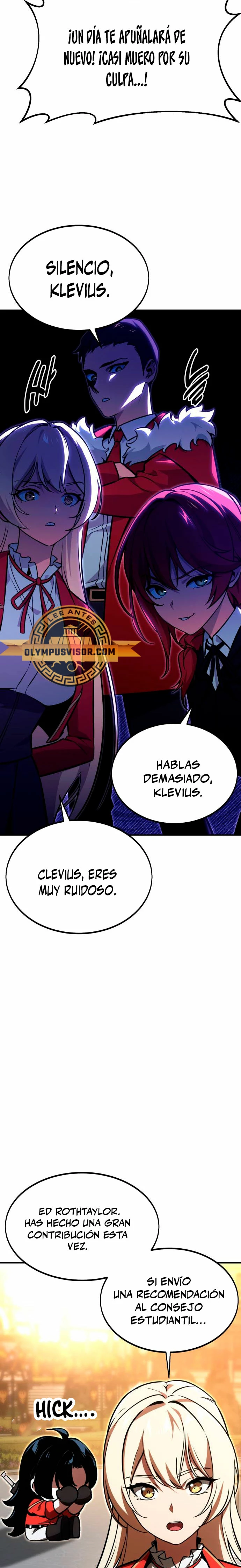 Guia de supervivencia del extra de la academia Capitulo 11 página 37
