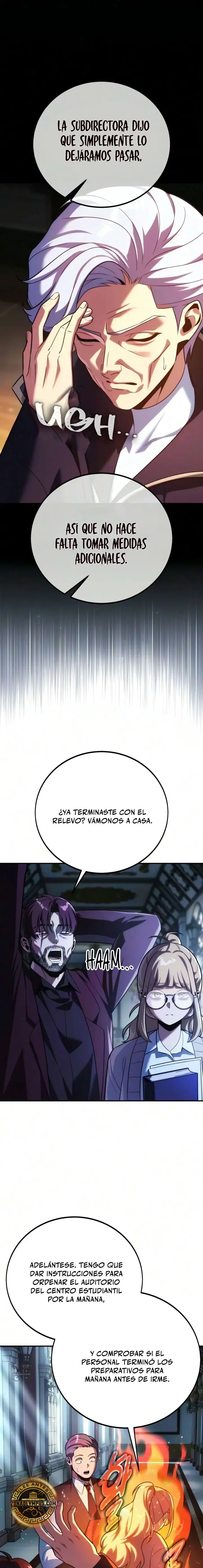 Guia de supervivencia del extra de la academia Capitulo 120 página 21