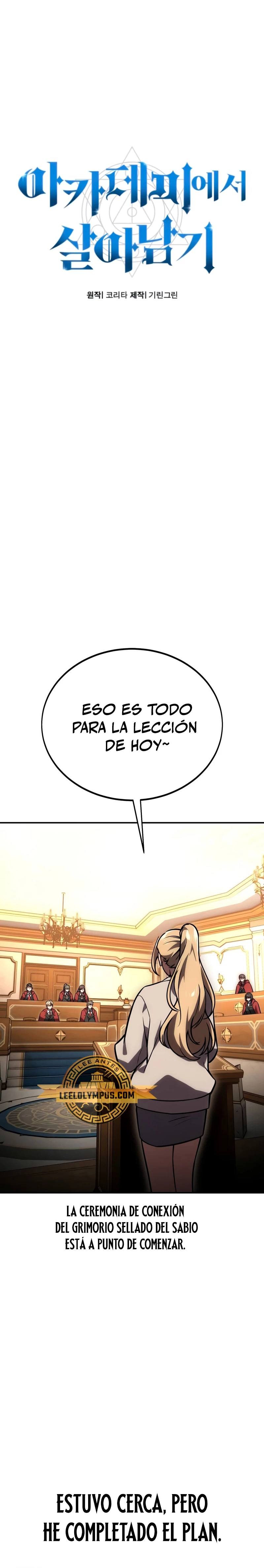 Guia de supervivencia del extra de la academia Capitulo 28 página 22