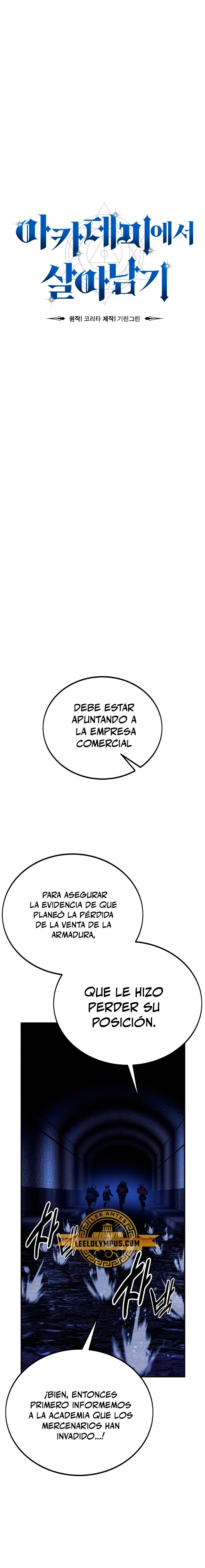 Guia de supervivencia del extra de la academia Capitulo 32 página 11