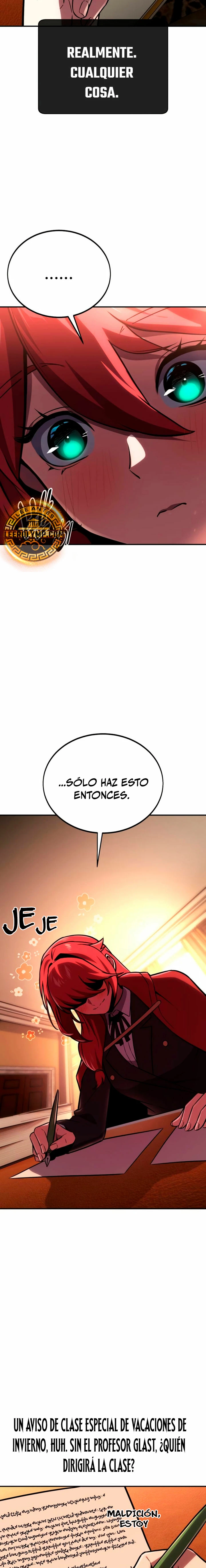 Guia de supervivencia del extra de la academia Capitulo 36 página 19