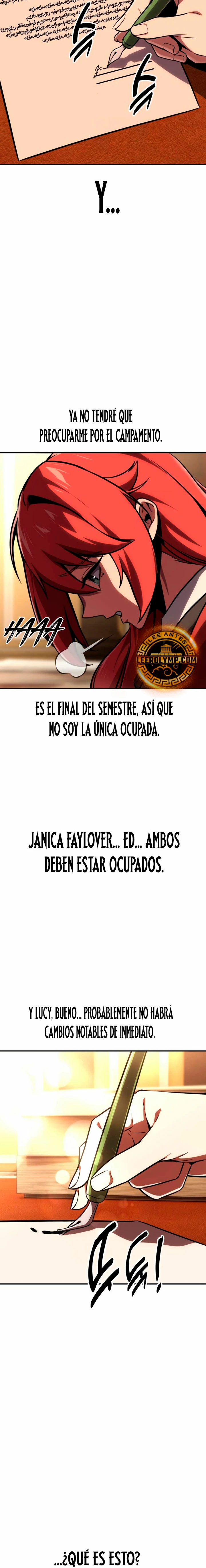 Guia de supervivencia del extra de la academia Capitulo 36 página 20