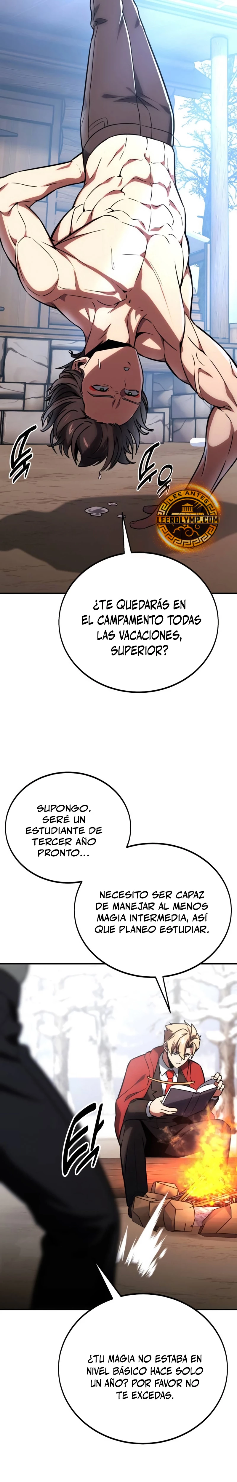 Guia de supervivencia del extra de la academia Capitulo 38 página 34