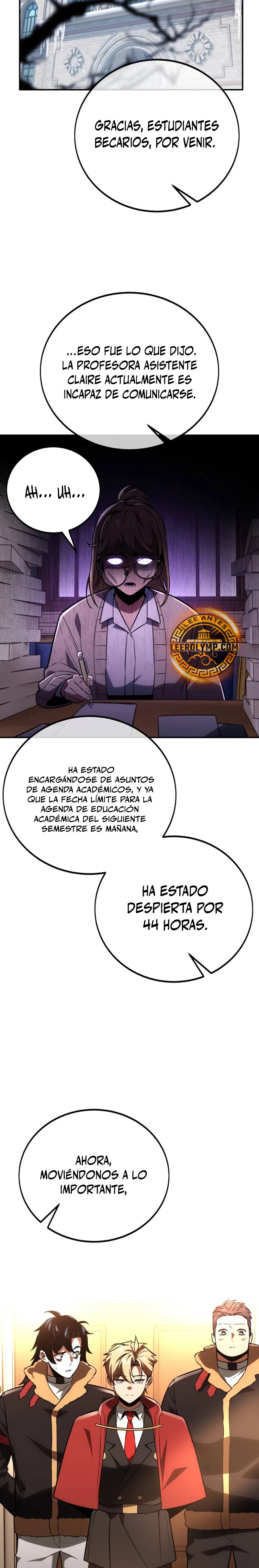 Guia de supervivencia del extra de la academia Capitulo 38 página 42