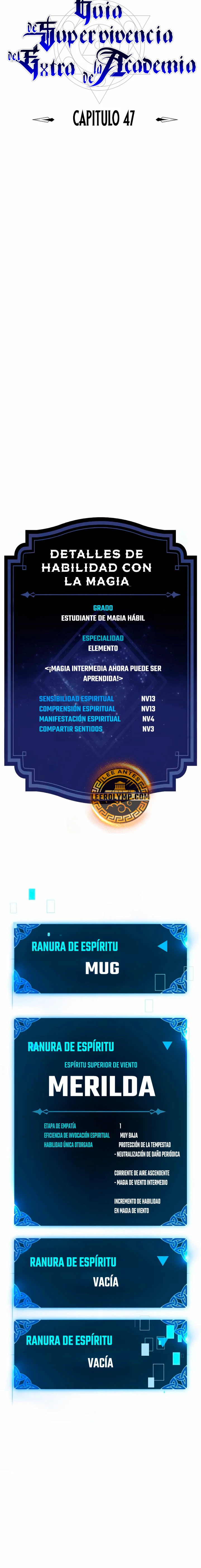 Guia de supervivencia del extra de la academia Capitulo 47 página 22