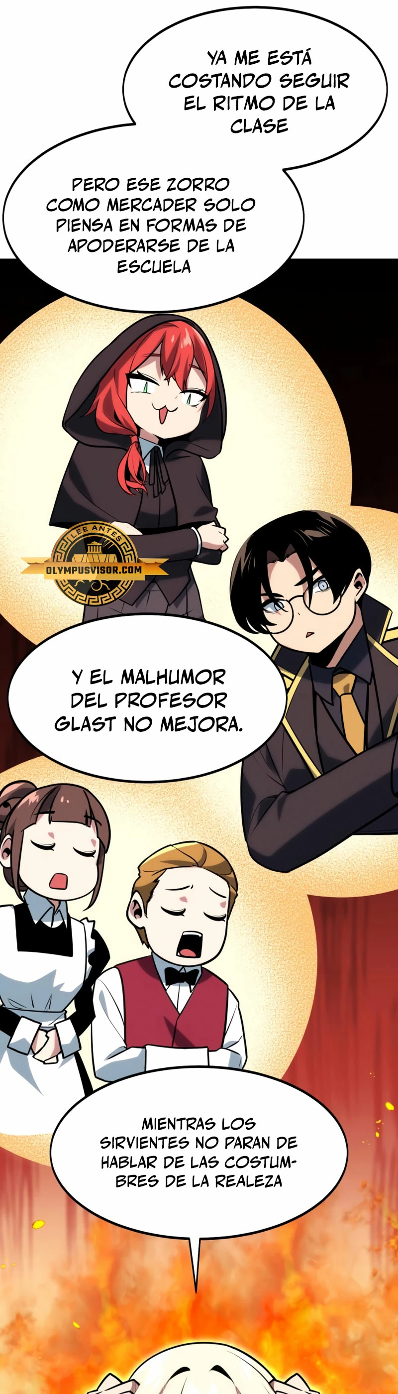 Guia de supervivencia del extra de la academia Capitulo 5 página 54