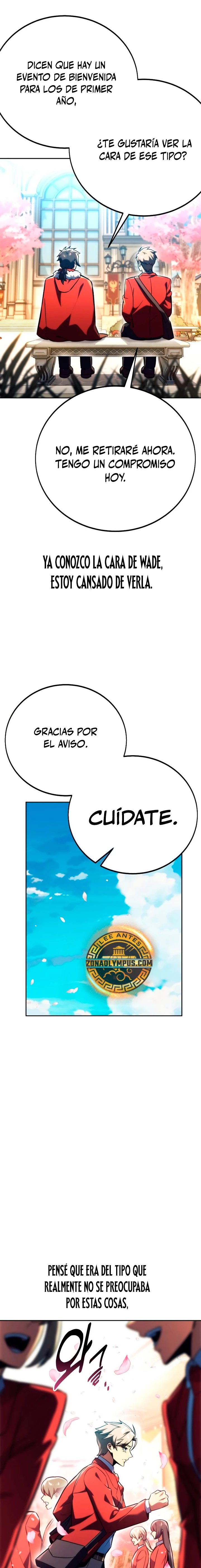 Guia de supervivencia del extra de la academia Capitulo 50 página 14