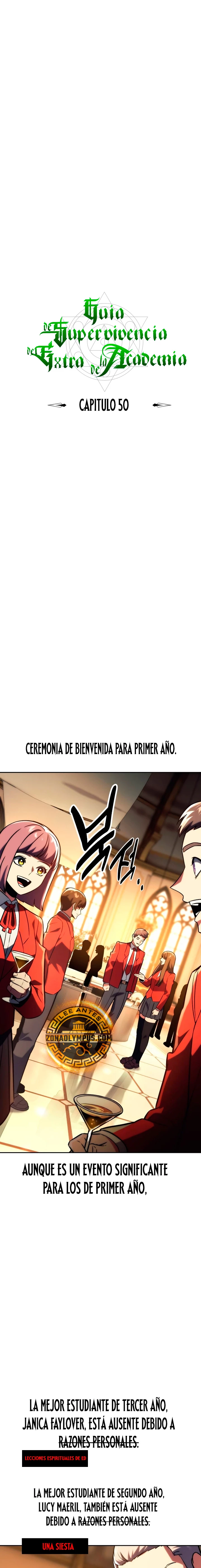 Guia de supervivencia del extra de la academia Capitulo 50 página 27