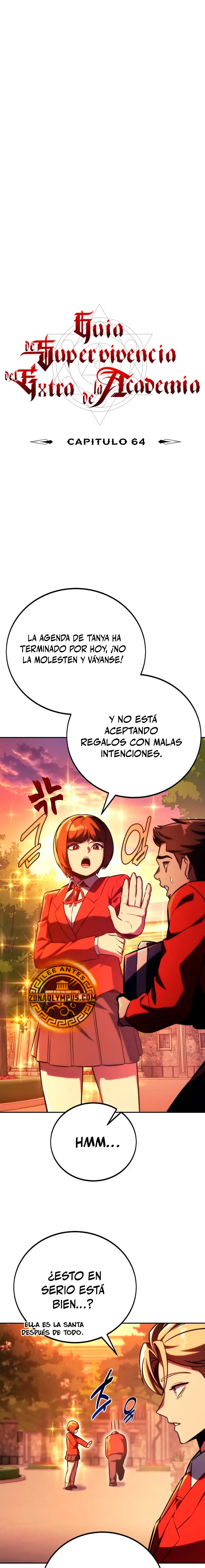 Guia de supervivencia del extra de la academia Capitulo 64 página 10
