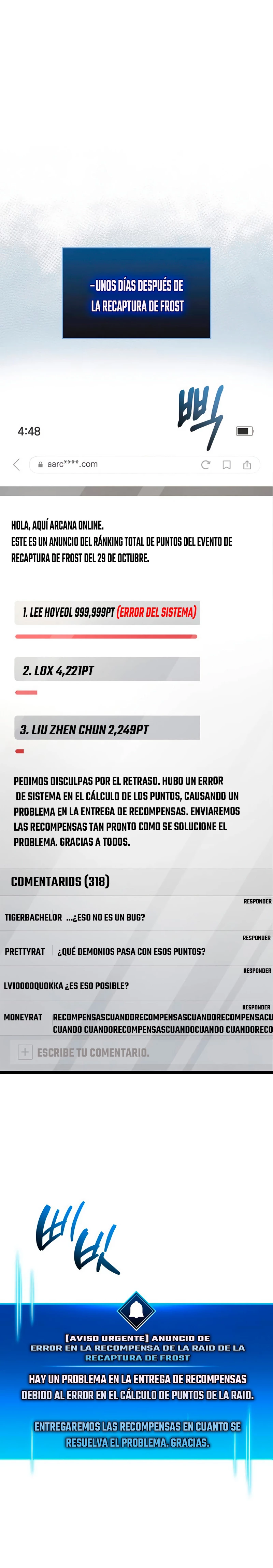 el pasado oculto del jugador Capitulo 53 página 2