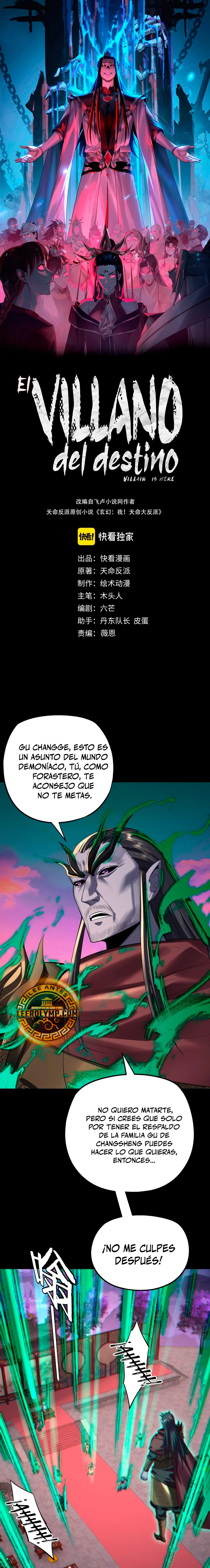 El Villano Del Destino Capitulo 191 página 2
