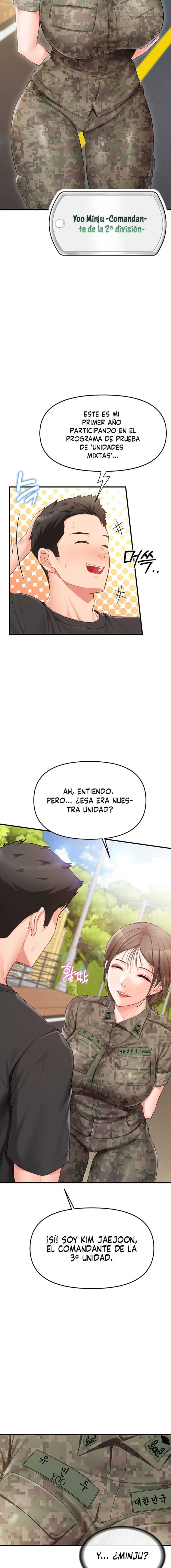 El único hombre en la unidad militar Capitulo 1 página 10
