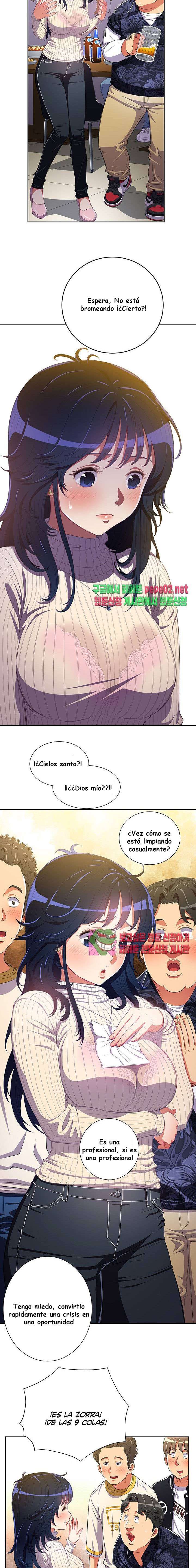 LA PANDILLERA ES MI COMPAÑERA DE CLASE Capitulo 1 página 14