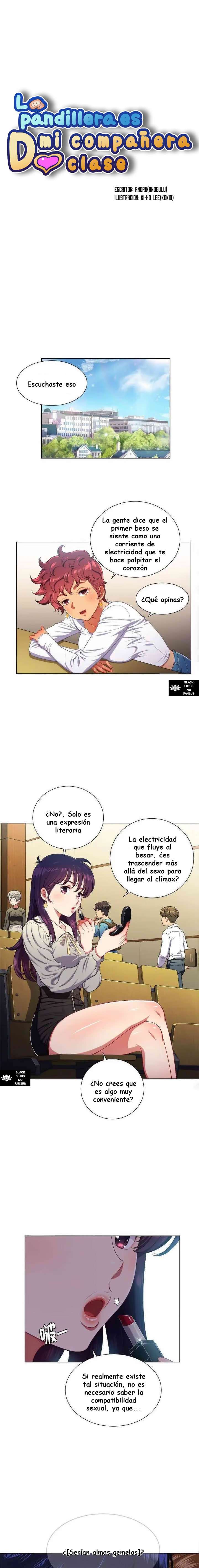 LA PANDILLERA ES MI COMPAÑERA DE CLASE Capitulo 14 página 2