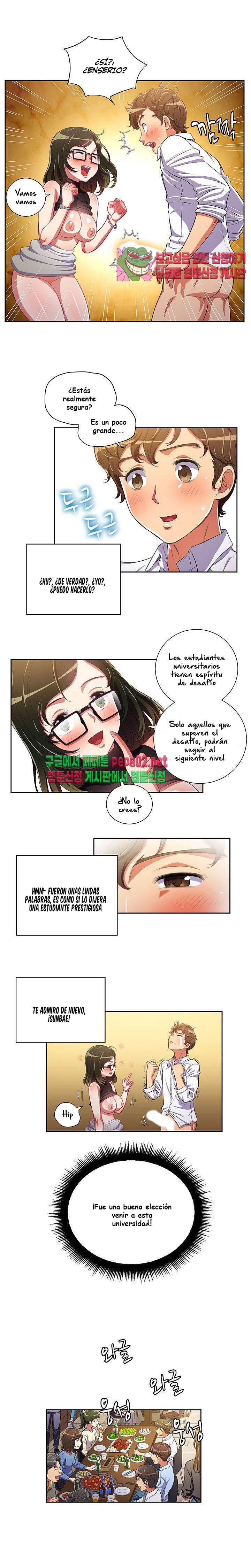 LA PANDILLERA ES MI COMPAÑERA DE CLASE Capitulo 2 página 6