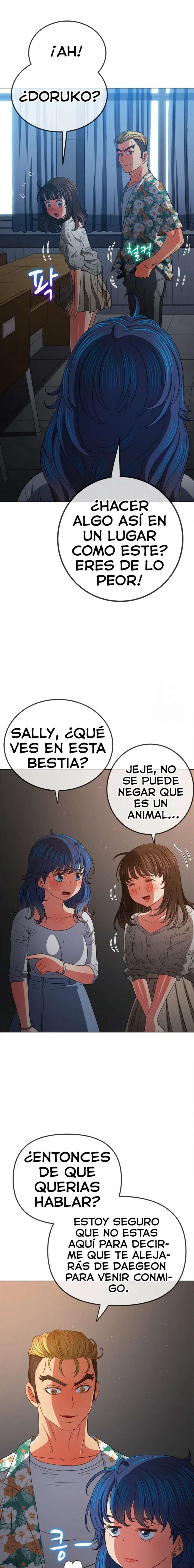 LA PANDILLERA ES MI COMPAÑERA DE CLASE Capitulo 201 página 18