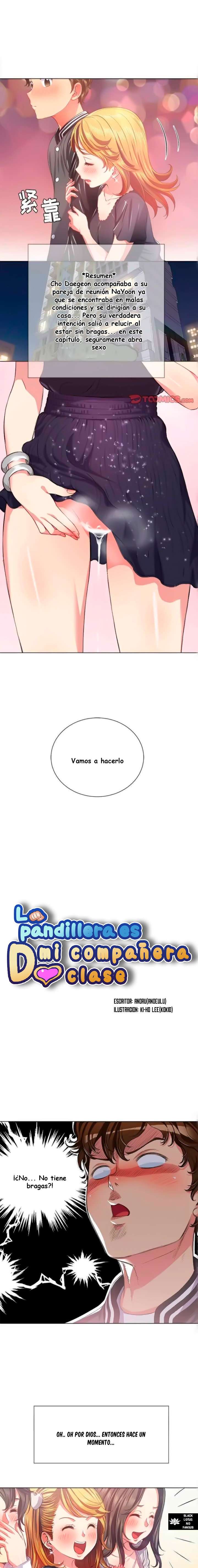 LA PANDILLERA ES MI COMPAÑERA DE CLASE Capitulo 25 página 2
