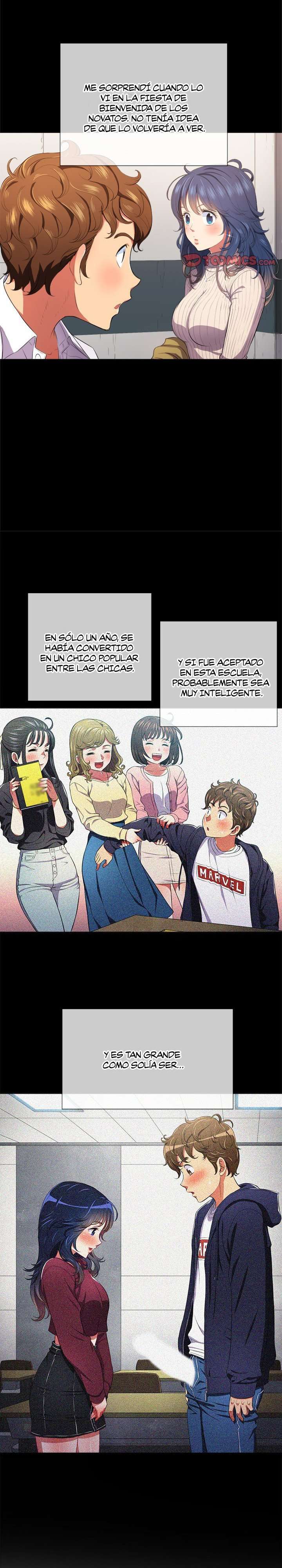LA PANDILLERA ES MI COMPAÑERA DE CLASE Capitulo 32 página 15