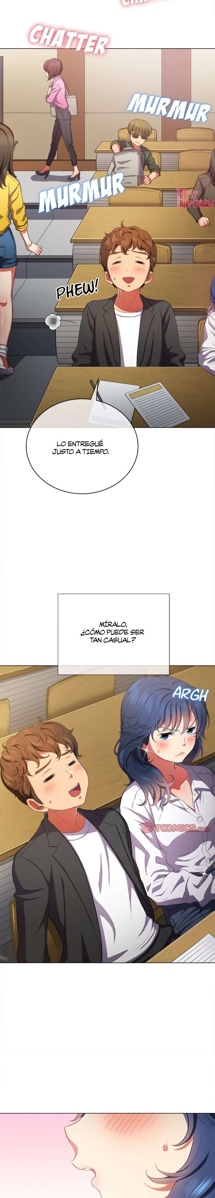 LA PANDILLERA ES MI COMPAÑERA DE CLASE Capitulo 34 página 16