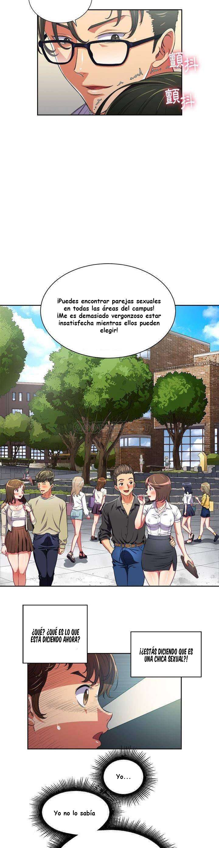 LA PANDILLERA ES MI COMPAÑERA DE CLASE Capitulo 4 página 10