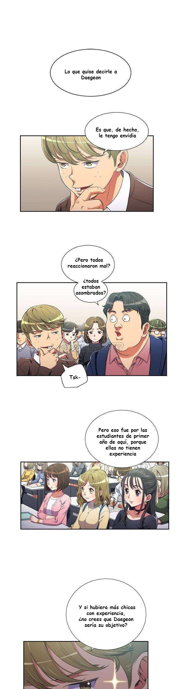LA PANDILLERA ES MI COMPAÑERA DE CLASE Capitulo 4 página 20