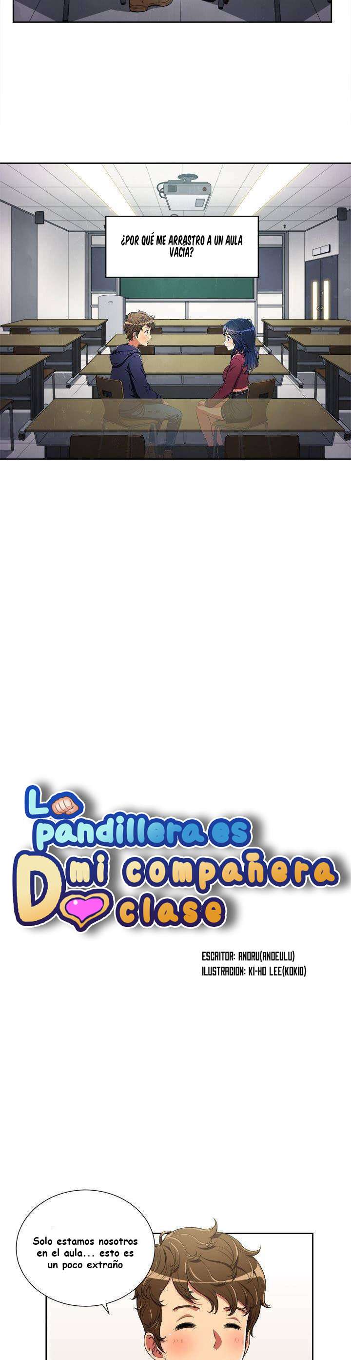 LA PANDILLERA ES MI COMPAÑERA DE CLASE Capitulo 4 página 3